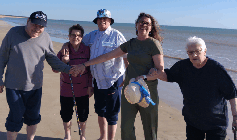 résidents en vacances